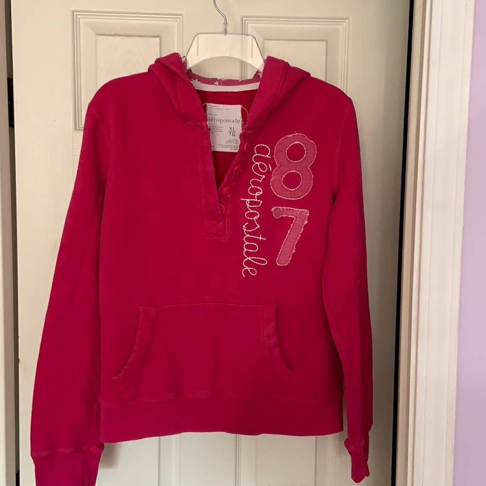Pink Aeropostale Hoodie. Size XL